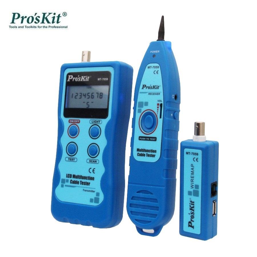 PROSKIT MT-7059 LCD Multifunction Cable Tester - Click Image to Close